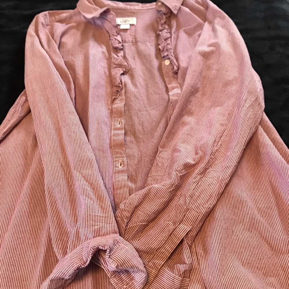Loft button up top